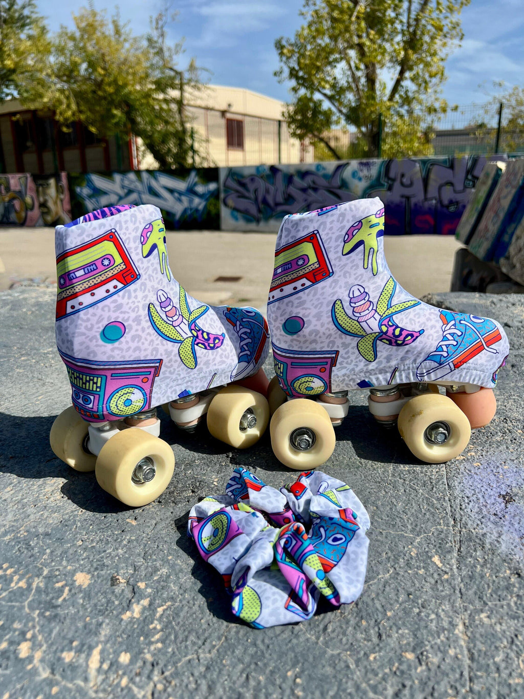 Fundas cubrepatines 90s 📼 | Vuelta a los años 90 en cada patinada
