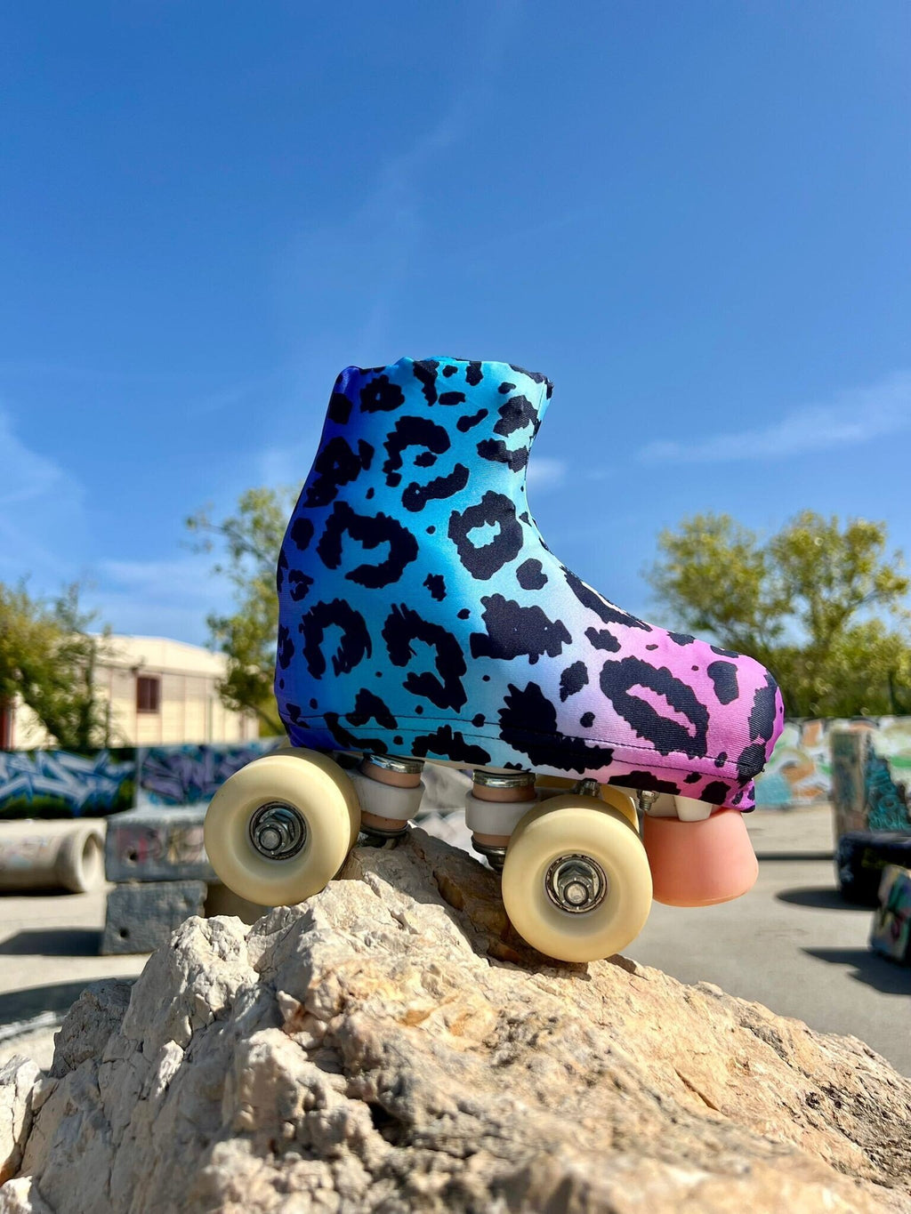 Fundas cubrepatines LEOPARDO 🐆 | Color y fuerza en un solo diseño