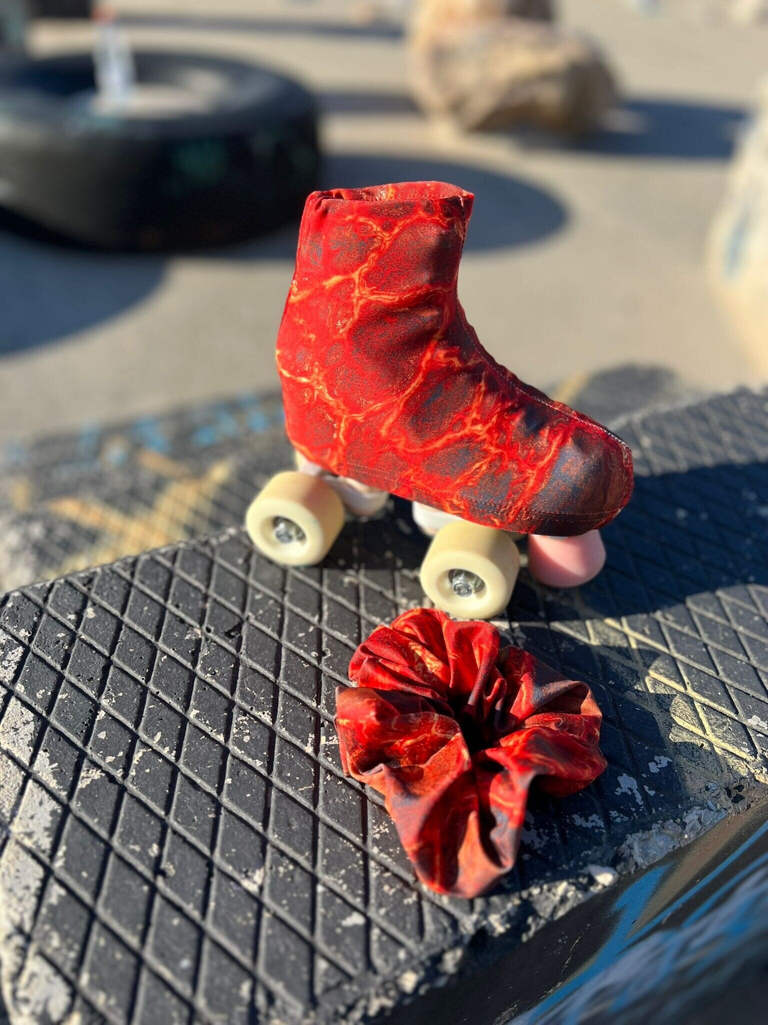 Fundas cubrepatines LAVA 🌋 | Estilo ardiente y fuerza total