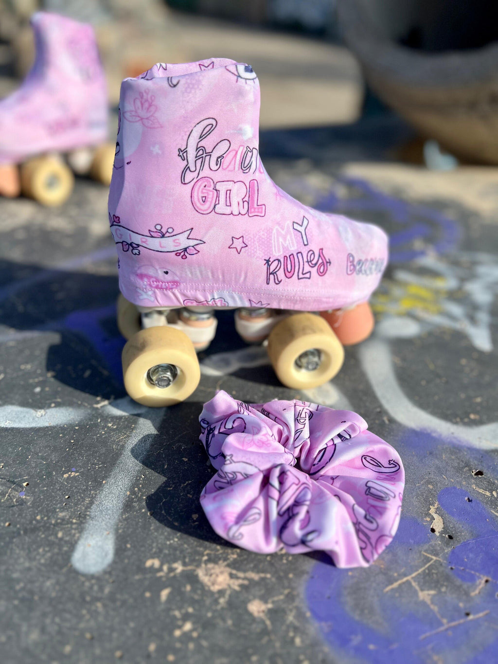 Fundas cubrepatines SUPER GIRL 💖 | Potencia rosa y actitud